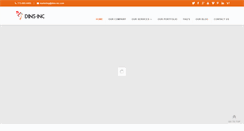 Desktop Screenshot of dins-inc.com